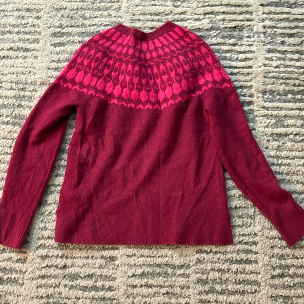 J. Crew pink extra soft knit sweater size XS - Picture 7 of 7
